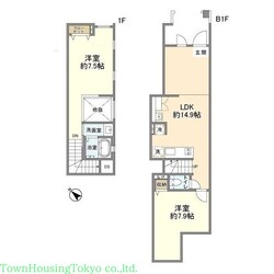 諏訪山ツインテラスの物件間取画像